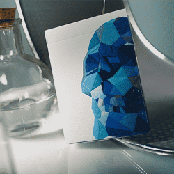 Memento Mori Playing Cards / Blue