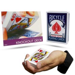 Bicycle Knockout Trick Deck avec instructions