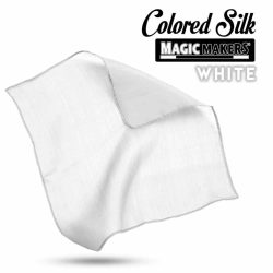 Tissu en soie 15 cm - Blanc