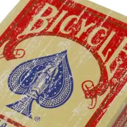 Bicycle Rider Back Faded / Red - Magic Makers