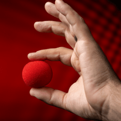 Boules d'éponge magique 4 paquets Rouge ( 1.5" / 3.8cm )