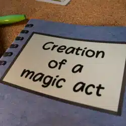 Alternative view of Création d'un numéro de magie