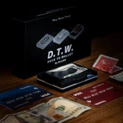 DECK TO WALLET gimmick van ELIJAH voor close-up kaartmagie en kaart naar wallet effecten