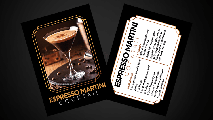 Trailer de Cocktail Cards Espresso Martini