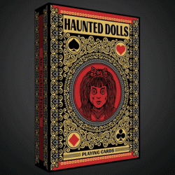 Haunted Dolls Playing Cards, spookachtige speelkaarten voor kaarttrucs en verzamelaars